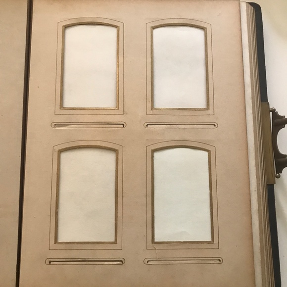 1892 Antique Leather Photograph Album - Picture 7 of 8